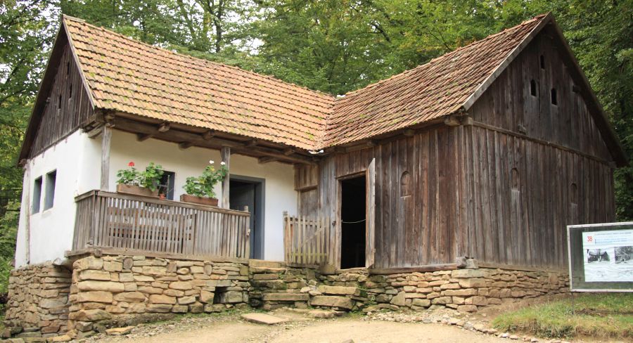 Cameră de locuit şi şopron; Nădăştia de Jos, com. Călan, jud. Hunedoara; Complexul Naţional Muzeal Astra - Sibiu